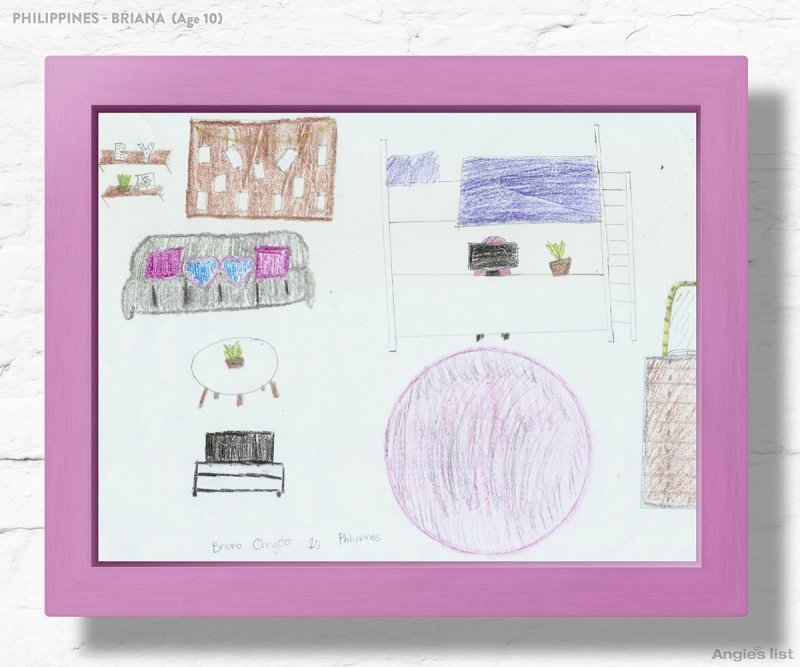 Дети нарисовали спальни своей мечты, а дизайнеры показали, как они будут выглядеть в жизни