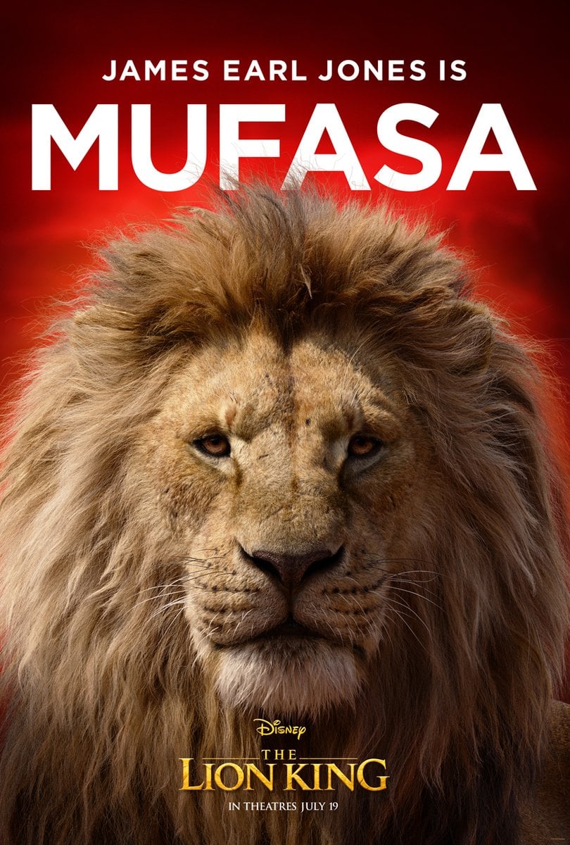 Дисней показал постеры к фильму «Король Лев», и вот как будут выглядеть его главные герои